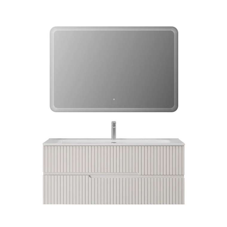Мебель для ванной комнаты Duet 120 белого цвета