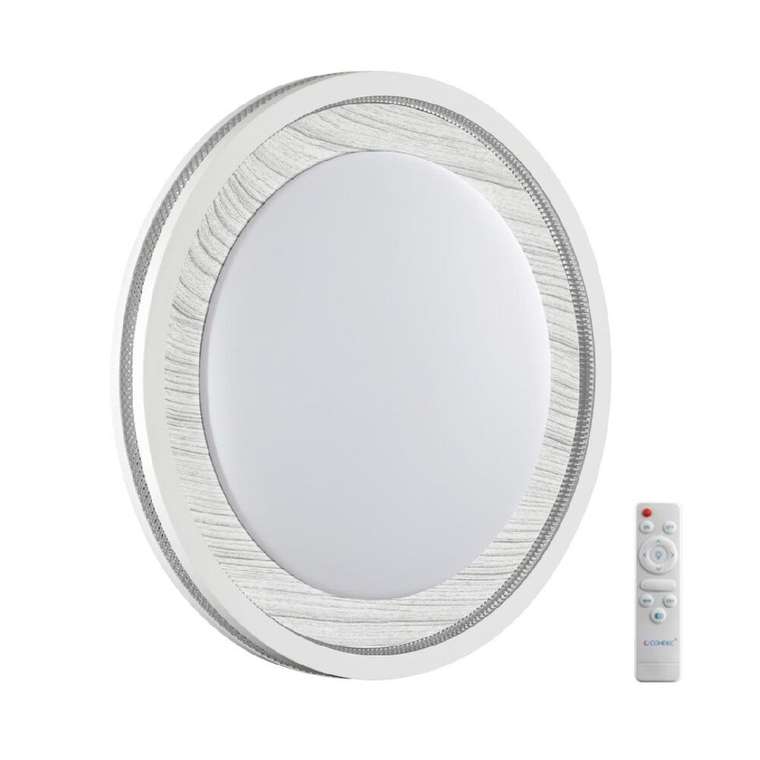 Настенно-потолочный светильник Mavi wood 7681/EL (пластик, цвет белый)