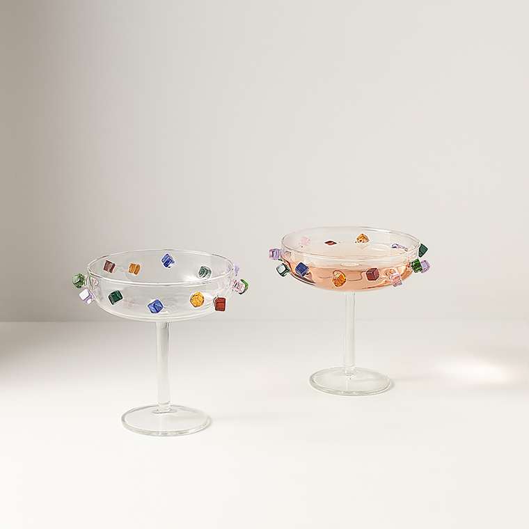 Набор креманок Fiesta прозрачного цвета