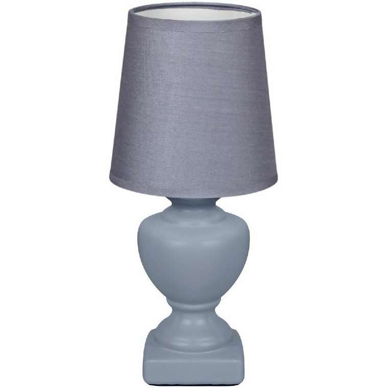 Настольная лампа 96201-0.7-01 GREY (ткань, цвет серый)