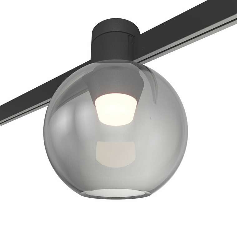 Магнитный трековый светильник FARM Черный LED 1*3W 3000K 89Lm Ra90 120 IP20 D85xH115 24V FARM