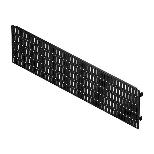 Перфорированная панель 59x16 черного цвета