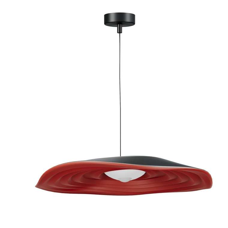 Светильник подвесной ST-Luce Черный/Черный, Оранжевый LED 1*12W 3000K OASIS