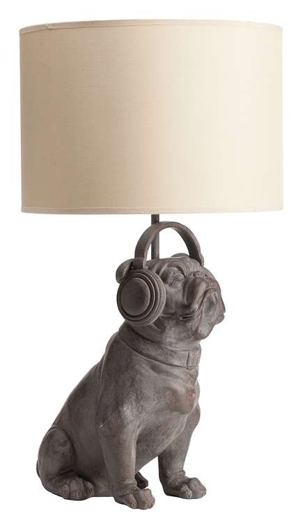 Настольная лампа Creative Bulldog DJ