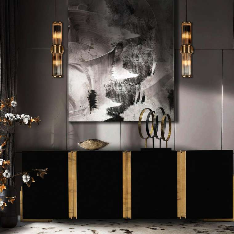 Бра Vessel 10449W/B AB (стекло, цвет прозрачный)