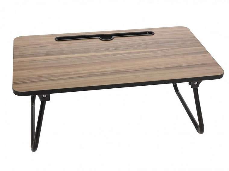 Поднос-столик Bed Table коричневого цвета
