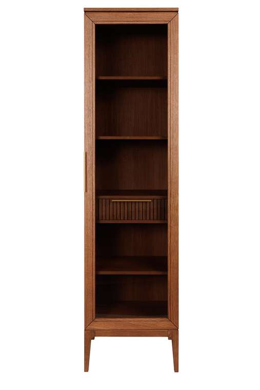 Книжный шкаф Bryce коричневого цвета правая