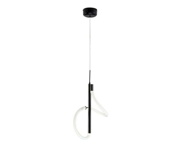 Подвес Далия черный d30 h120 Led 24W (4000К)