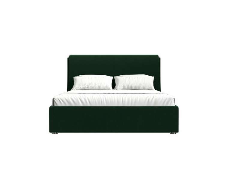 Кровать Принцесса 160х200 зеленого цвета с подъемным механизмом