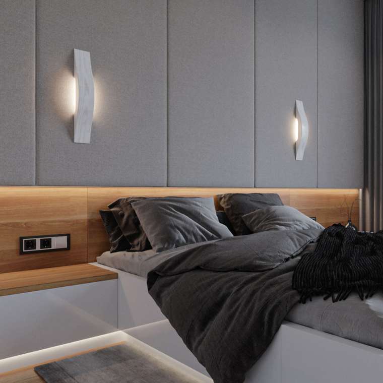 Бра Магни из массива дуба