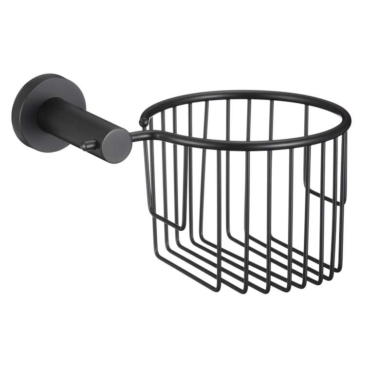Держатель для туалетной бумаги Savol S-005633H, черный