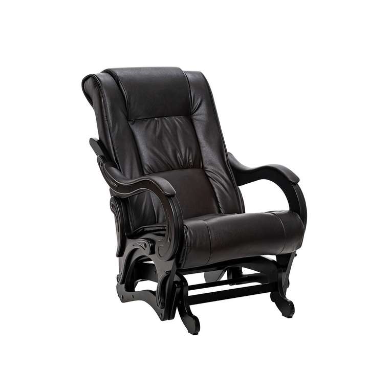Кресло-маятник Модель 78 черного цвета