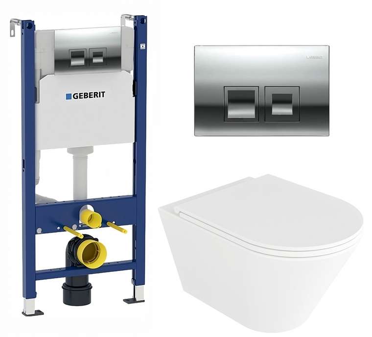 Комплект 3 в 1 инсталляция Duofix