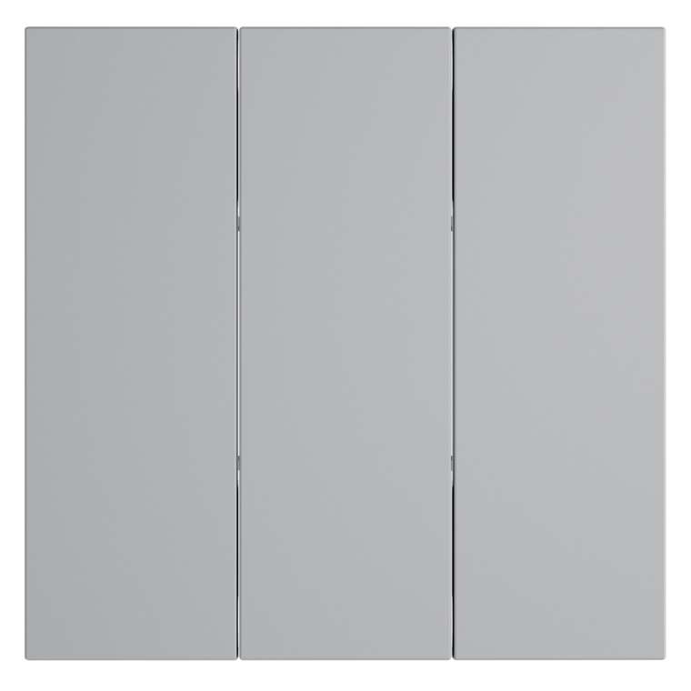 Клавиши для выключателя/переключателя трехклавишного, S70 (серый)