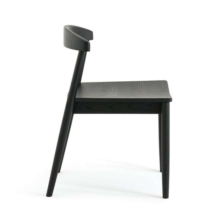 Комплект из двух обеденных стульев Galb черного цвета