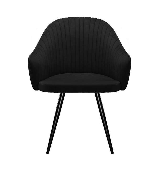 Стул DikLine 439 поворотный черного цвета