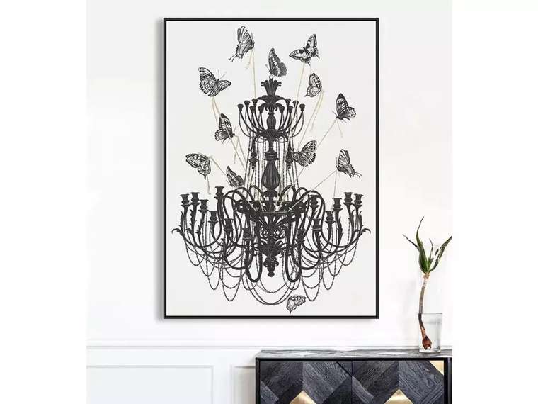 Картина Chandelier 60х90 в деревянной раме