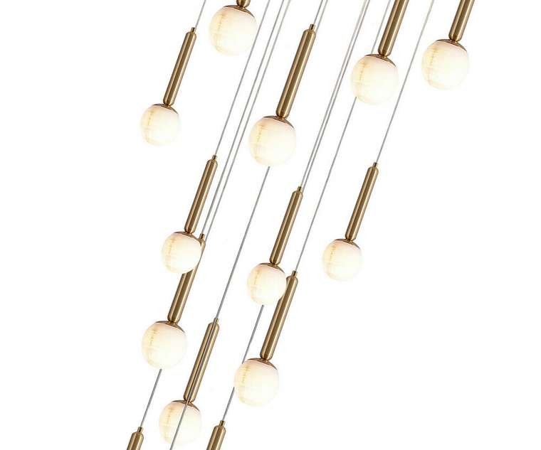 Подвес Монс латунь d50 h500 Led 75W (3000K)