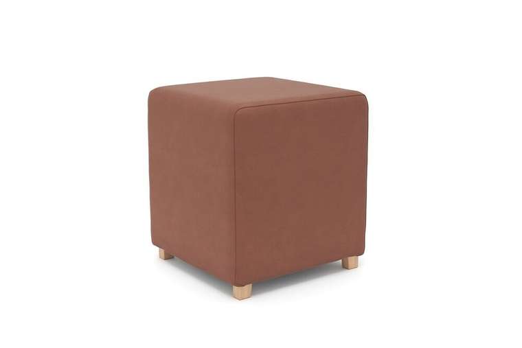 Пуф Мозли 1 кораллового цвета