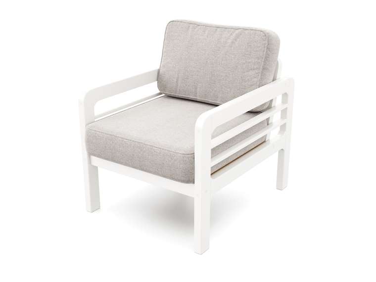 Кресло Бергер серого цвета