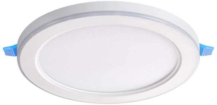 Встраиваемый светильник ультратонкий Novotech Span 359014 LED 4000К 12W+4W SPOT