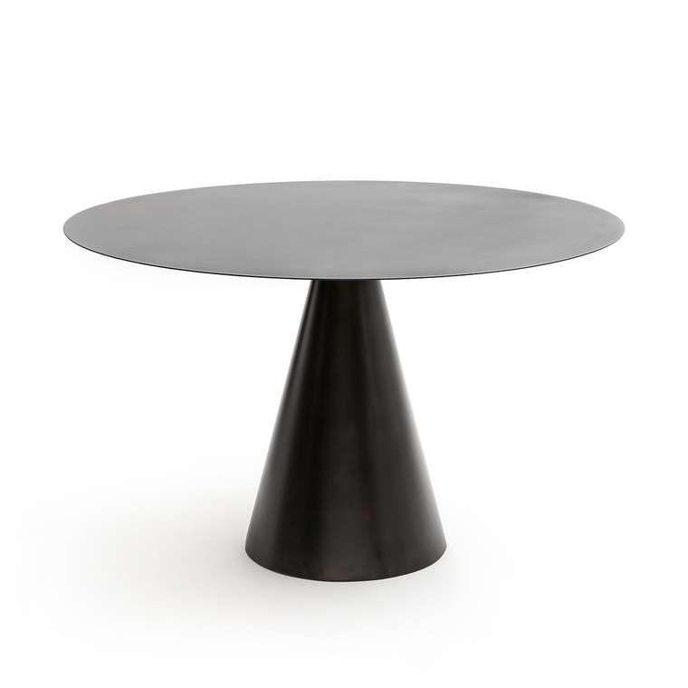 Обеденный стол с эффектом состаривания Mayra серого цвета