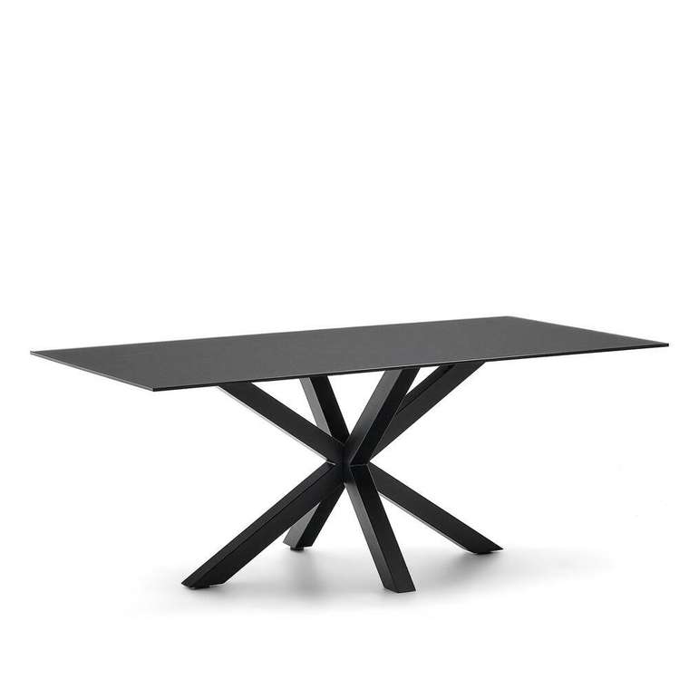 Обеденный стол Argo 200 черного цвета