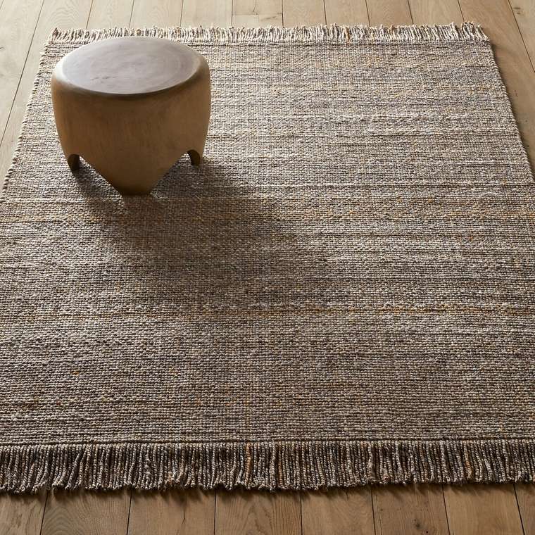 Ковер Khitib 200x290 серого цвета
