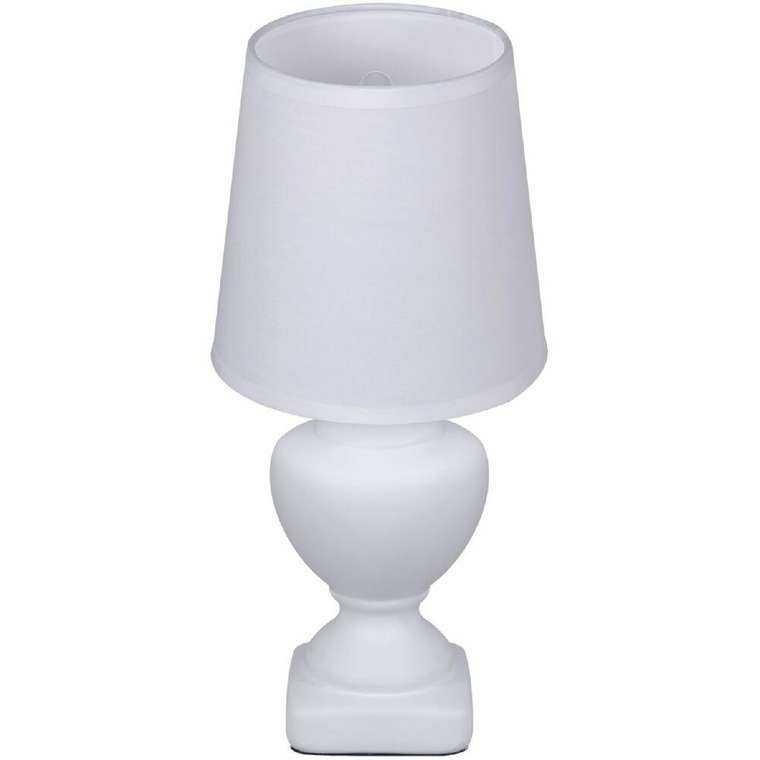Настольная лампа 96201-0.7-01 WT (ткань, цвет белый)