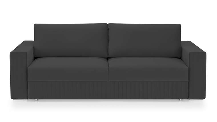 Диван-кровать Тусон Лайт 150х190 темно-серого цвета