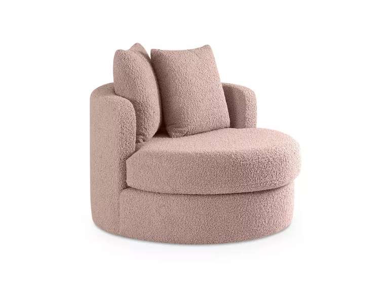 Кресло Forli розового цвета