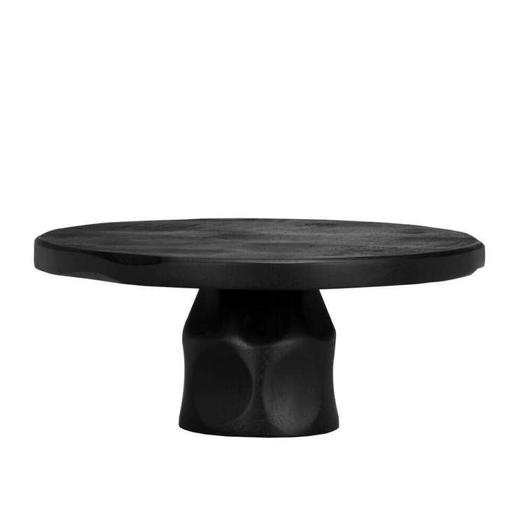 Декоративная тарелка Kalday черного цвета