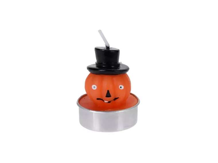 Свеча фигурная Halloween Party оранжевого цвета