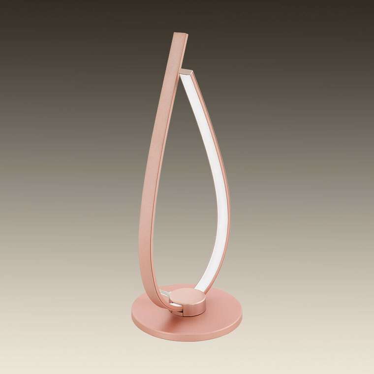 Настольная лампа Palozza розового цвета