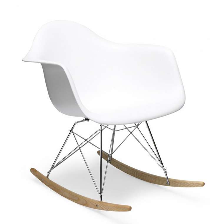 Стул Eames Style RAR Rocking Chair 