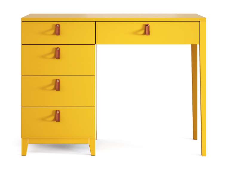 Консольный стол Jagger желтого цвета