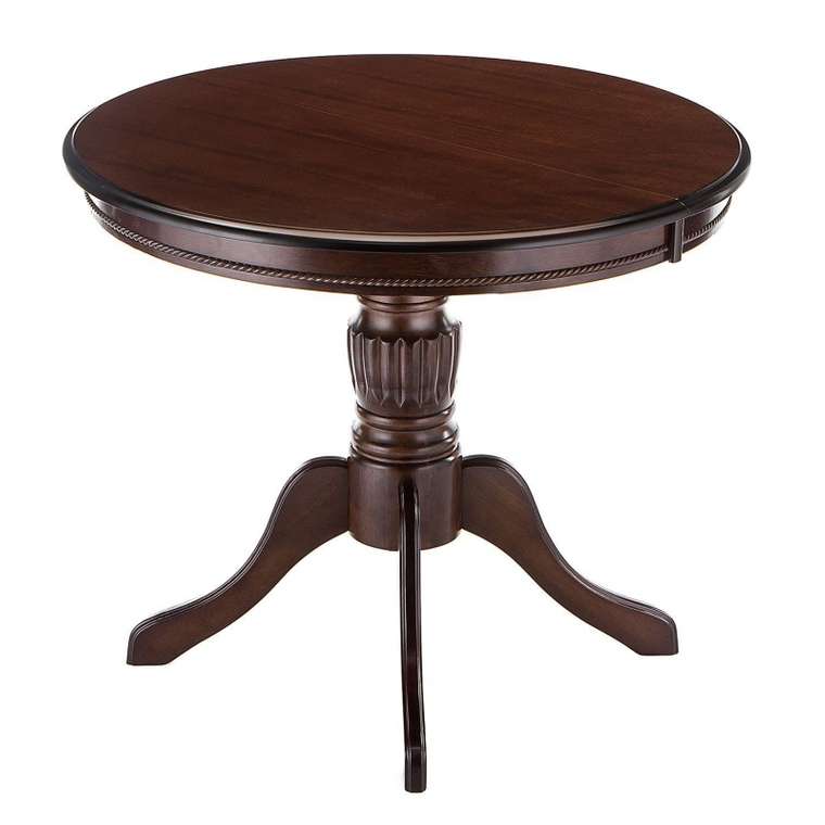 Раздвижной обеденный стол Тоскана коричневого цвета