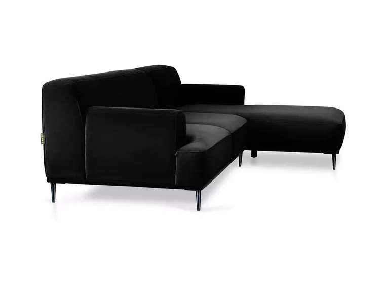Угловой диван Portofino черного цвета