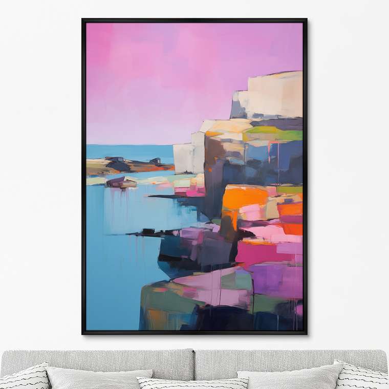 Репродукция картины Landscape collection, To the sea, No 2, 2024г.