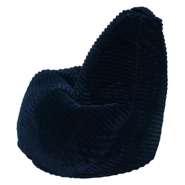 Кресло-мешок груша Cozy Home 3XL синего цвета
