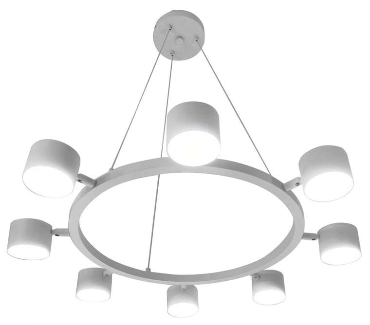 Подвесной светильник Edda MR2642-8P (металл, цвет белый)