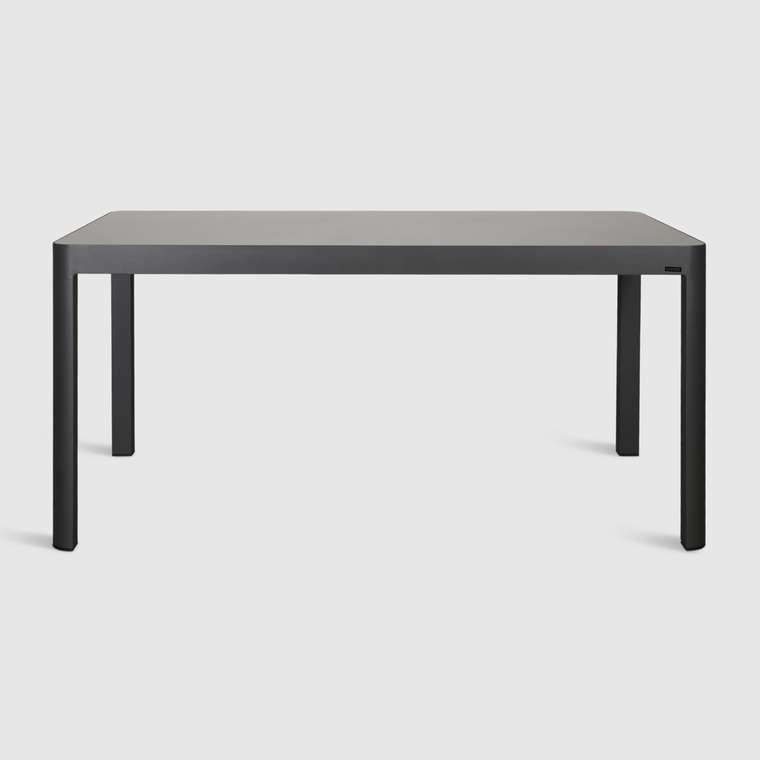 Стол садовый Кавалезе антрацитового цвета