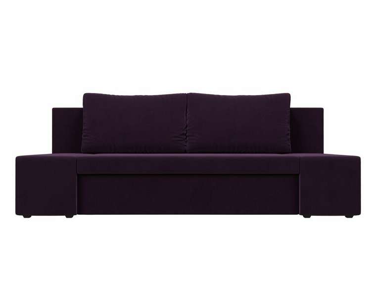 Прямой диван-кровать Сан Марко фиолетового цвета