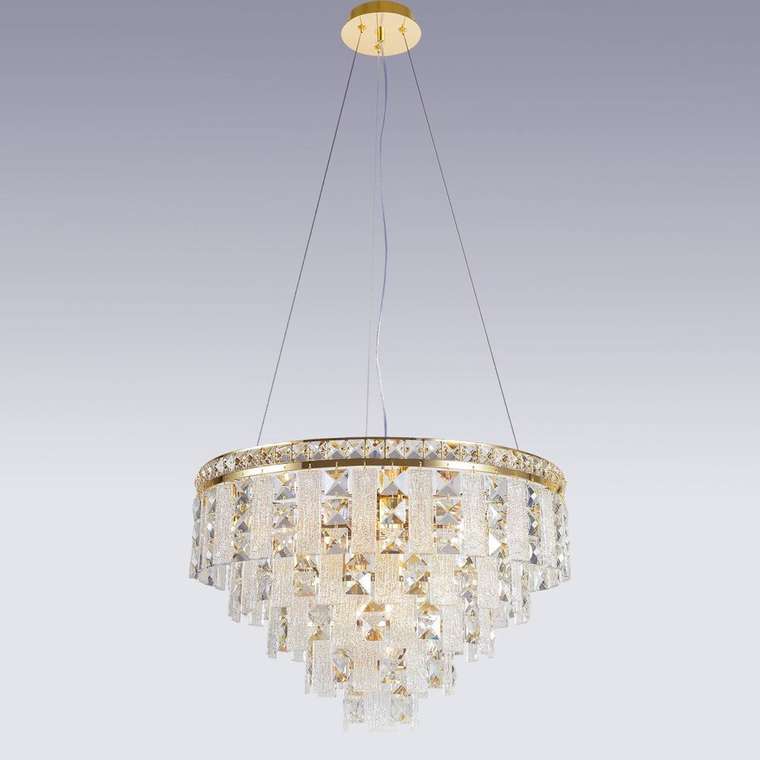 Хрустальная люстра 49820-0.4-09 DN (хрусталь, цвет прозрачный)