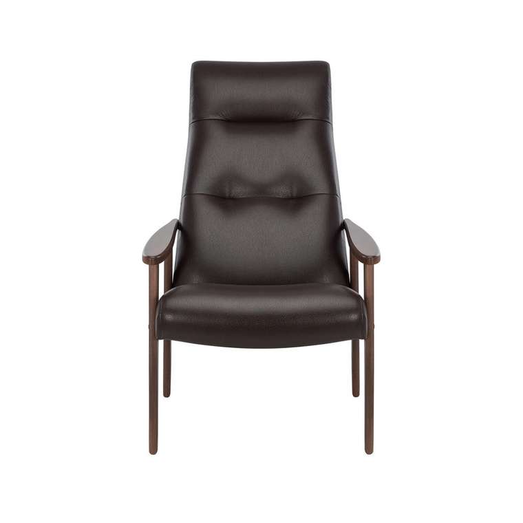 Кресло Remix коричневого цвета