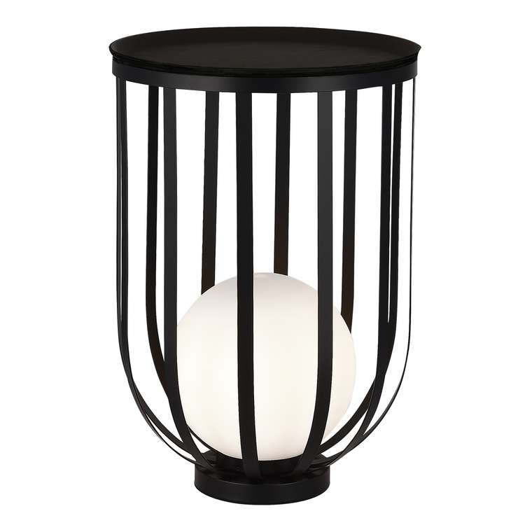 Светильник настольный ST-Luce Черный/Белый E27 1*60W NORDIC