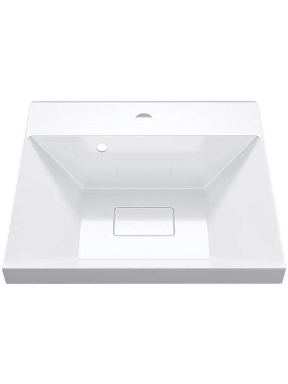 Раковина накладная Uperwood Classic New прямоугольная 50х45 см