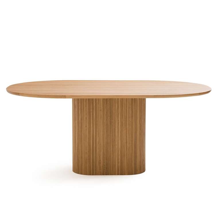 Обеденный стол Tamula 180х120 бежевого цвета