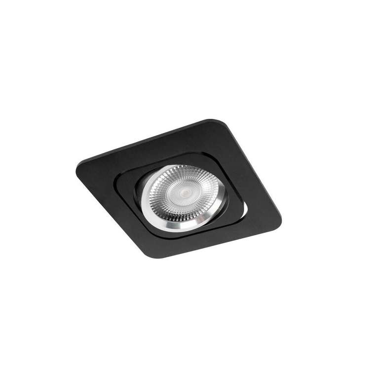 Встраиваемый светильник Trick 10342 Black (металл, цвет черный)