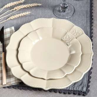 Набор тарелок Vintage ivory